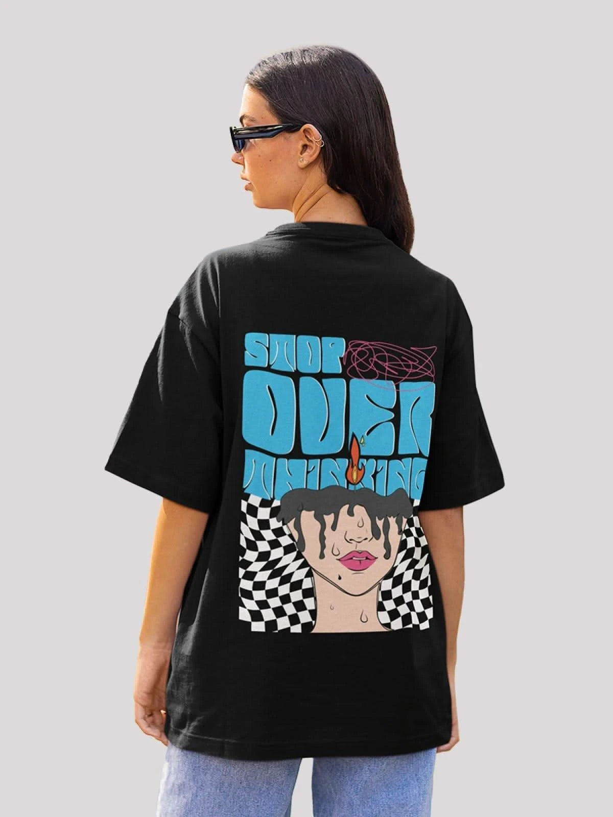 Oversized Black T-Shirt For Men